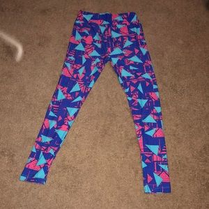LulaRoe Geometrical Leggings, One size